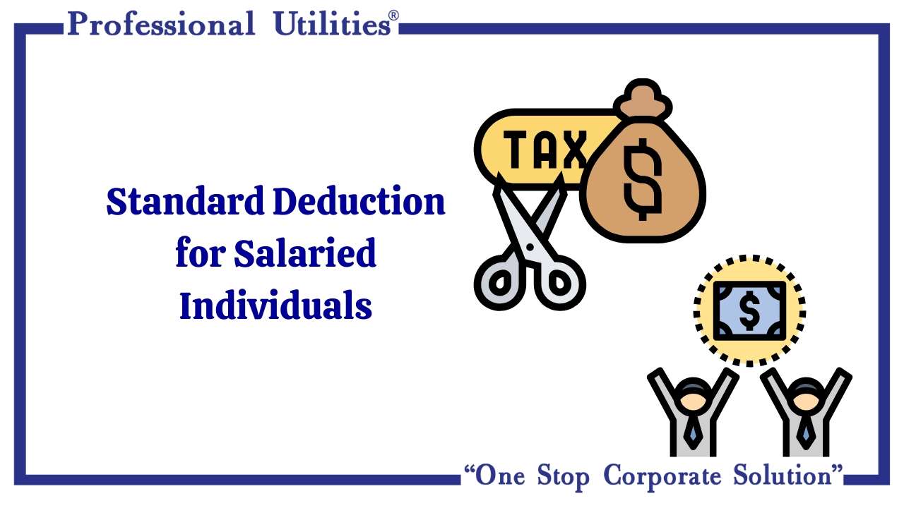 Standard Deduction for Salaried Individuals-min